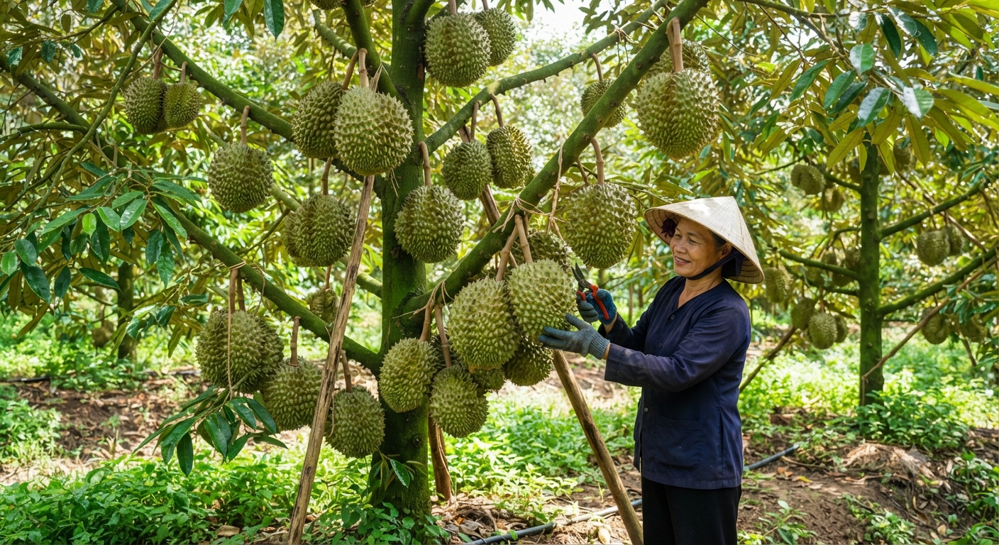 Giai đoạn nuôi trái và phát triển trái