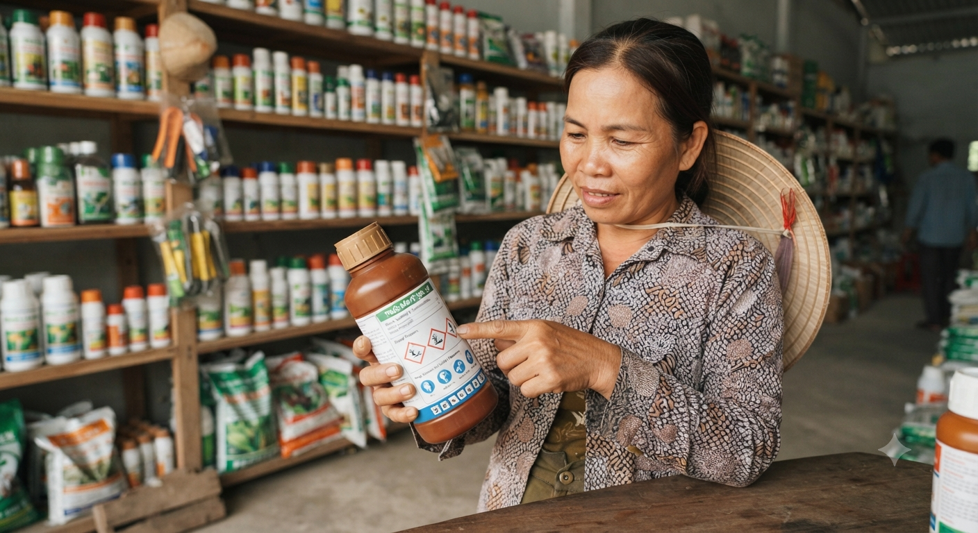 Các thành phần chính cần lưu ý trên nhãn thuốc bảo vệ thực vật