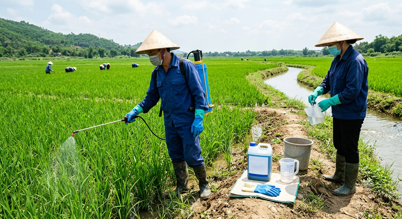 Những điều cần lưu ý để sử dụng vật tư nông nghiệp an toàn và hiệu quả
